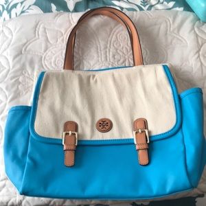 Canvas Tory Burch tote